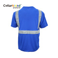 Blue Safety Hi Vis Polo Tshirt